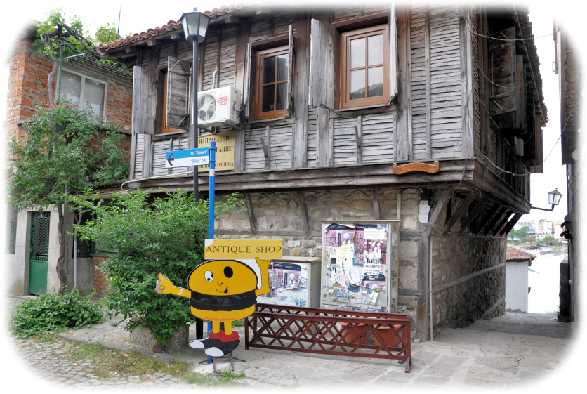 Sozopol famous wooden house